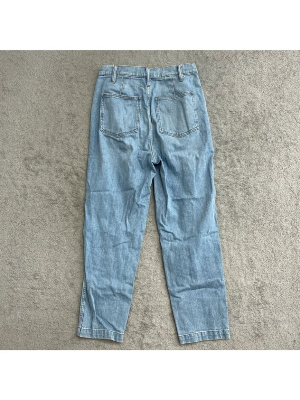 Madewell Women's 26 High-Rise Light Wash Jeans Tapered Leg P0290 - Picture 2 of 11